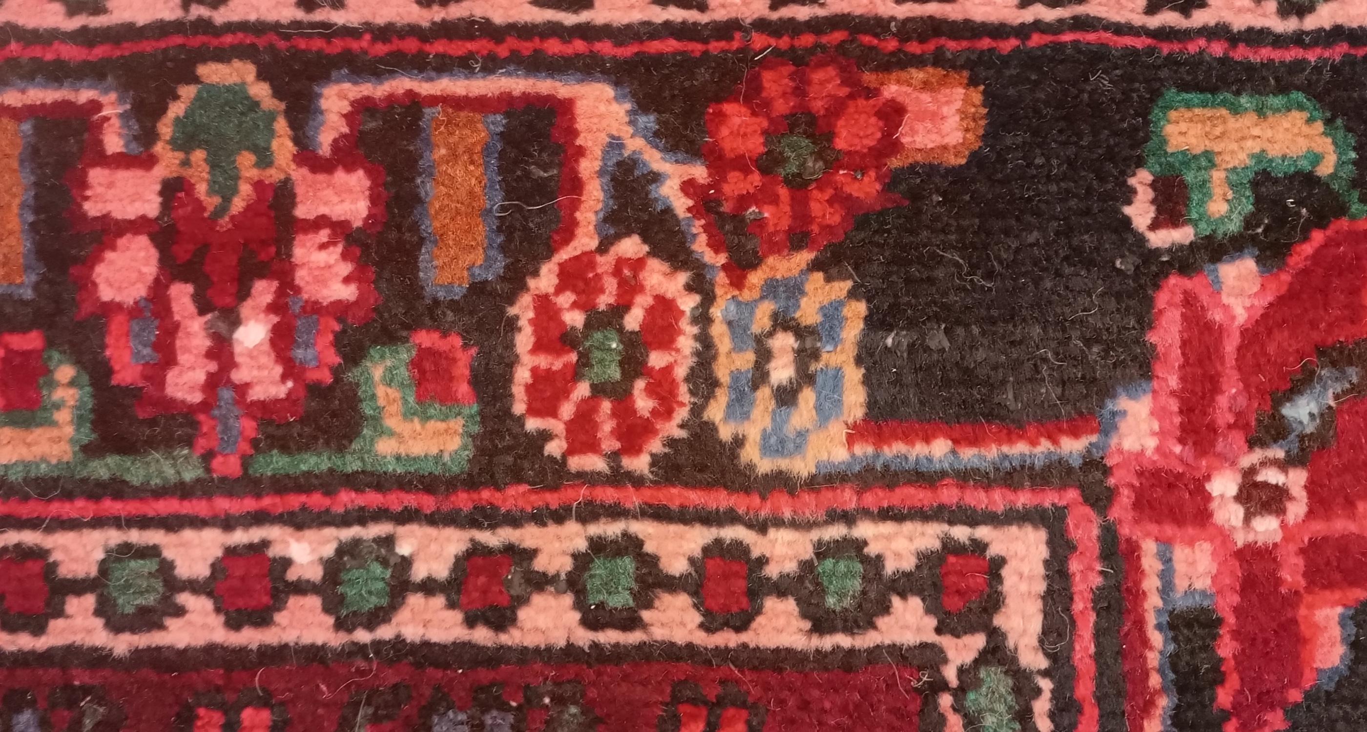 Wool Handmade Rug Doormat Oriental Rug Half Circular Interior Carpet Mat Entrance Way For Sale