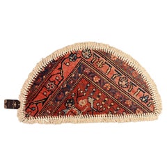 Handmade Rug Doormat Oriental Rug Half Circular Interior Carpet Mat Entrance Way
