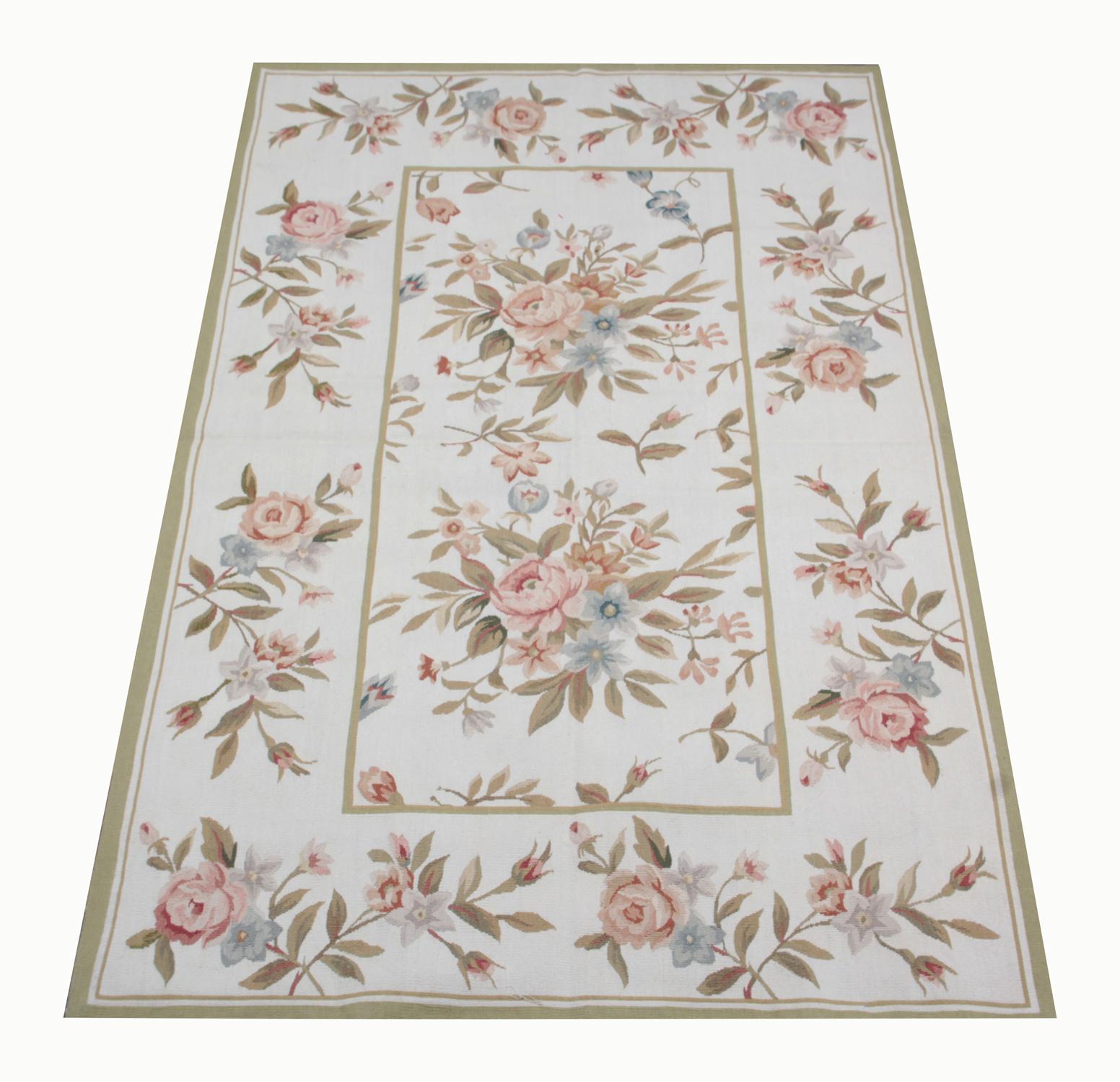 floral rug