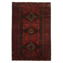 Handmade Rug Vintage Afghan Rug, Traditional Oriental Area Carpet