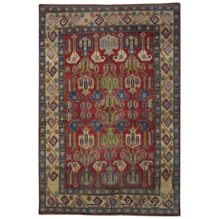 Handmade Rugs, Afghan Rugs, Kazak Rugs, Carpet from Afghanistan For