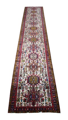 Handmade Runners Rugs, Wool Oriental Runner Vintage Tribal Carpet Stair Runner