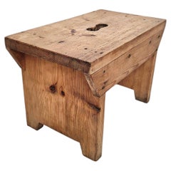 Handmade Rustic Footstool