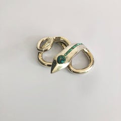 Handmade Sculpture in Snake Form by Los Castillo