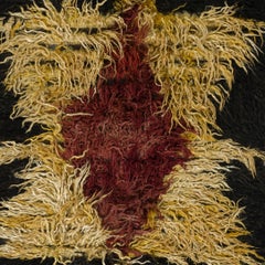 Handmade Shag Pile Rug. 100% Mohair Wool. Shaggy Carpet. Custom Options Availab.