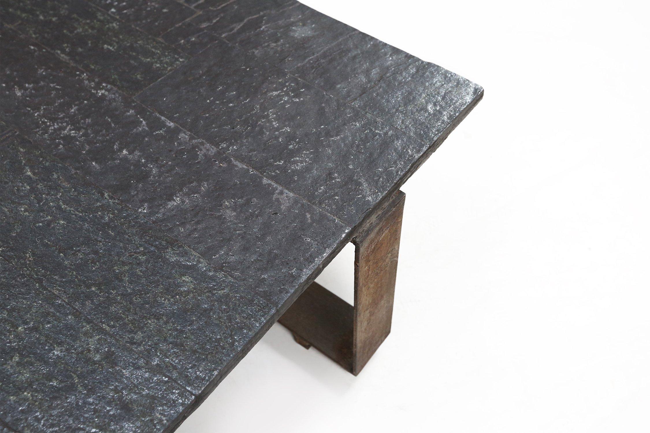 Table basse brutaliste signée Pia Manu, années 1960 en vente 2
