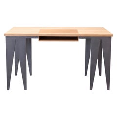 Handmade Small Chanfrein Desk by Hartis