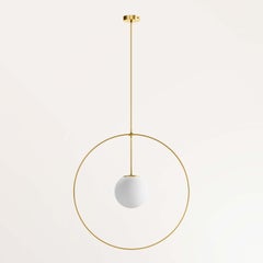 Handmade Small Helios Chandelier by Gobo Lights