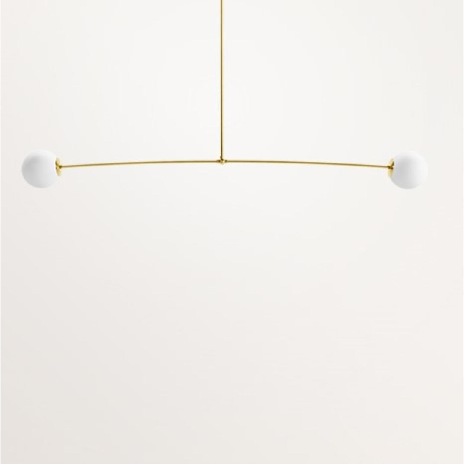 Modern Handmade Small Nemesis I Chandelier by Gobo Lights For Sale