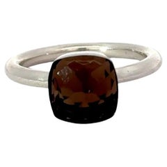 Bague solitaire faite à la main en argent sterling 925 pour Mom Jewelry