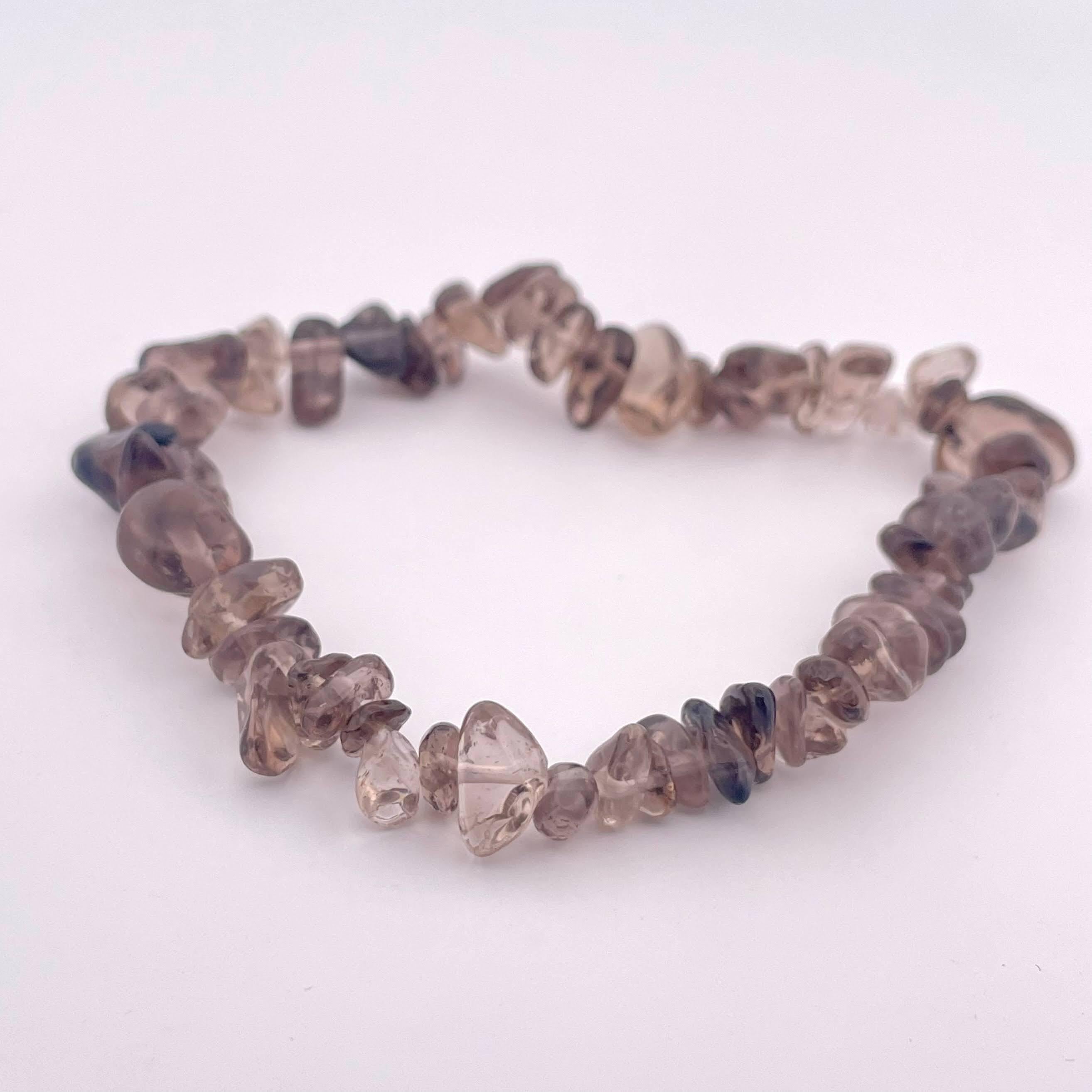 Handgemachter Schmuck Typ: Armband 
MATERIAL Rauchquarzstein 
Größe: Freie Größe 
Geschlecht m: Unisex 
MATERIAL Typ: Perlen 
Herkunft Pakistan



Dieses handgefertigte Rauchquarz-Armband, das in Pakistan hergestellt wird, ist ein einzigartiges