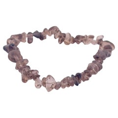 Handgefertigtes Rauchquarz Stone Beaded Free Size Armband aus Pakistan