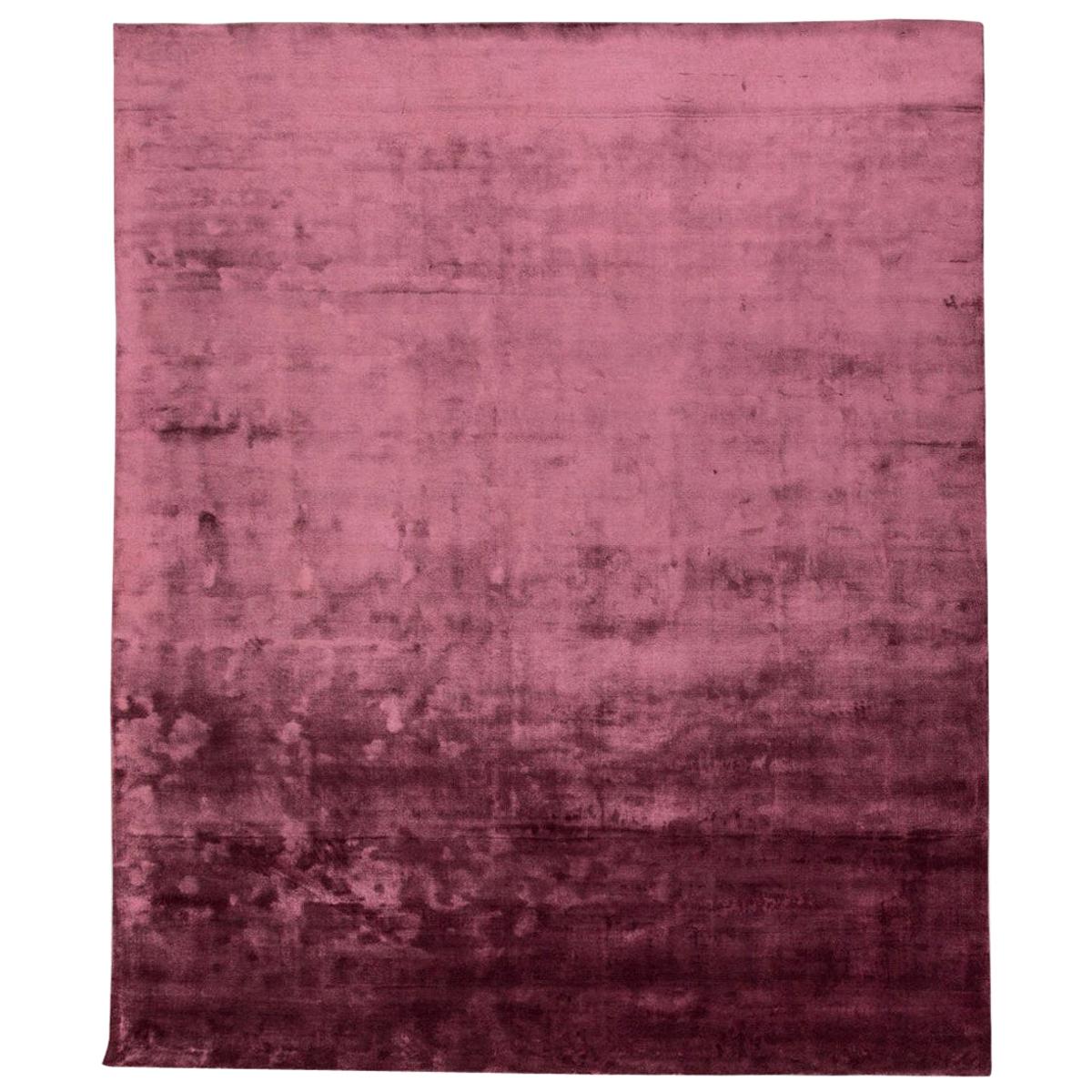 Smooth Collection. Handmade Silk Rug For Sale at 1stdibs