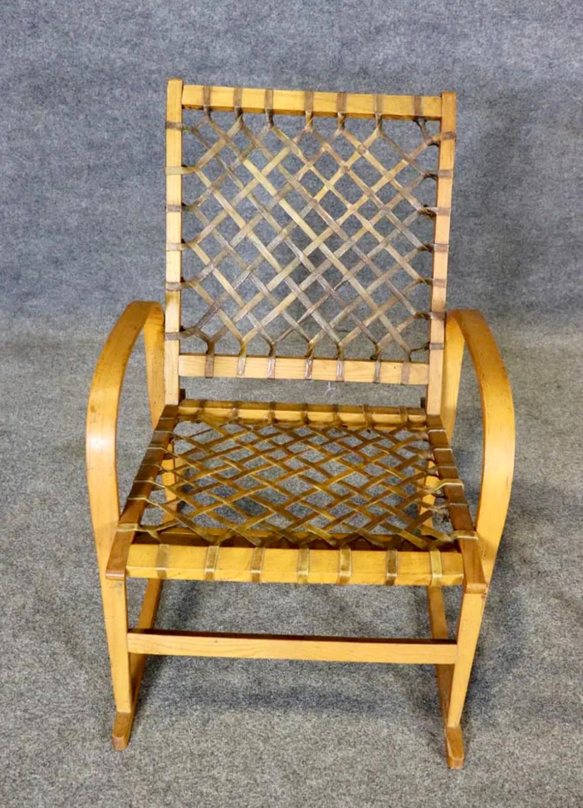 Fauteuils raquettes faits main Bon état - En vente à Brooklyn, NY