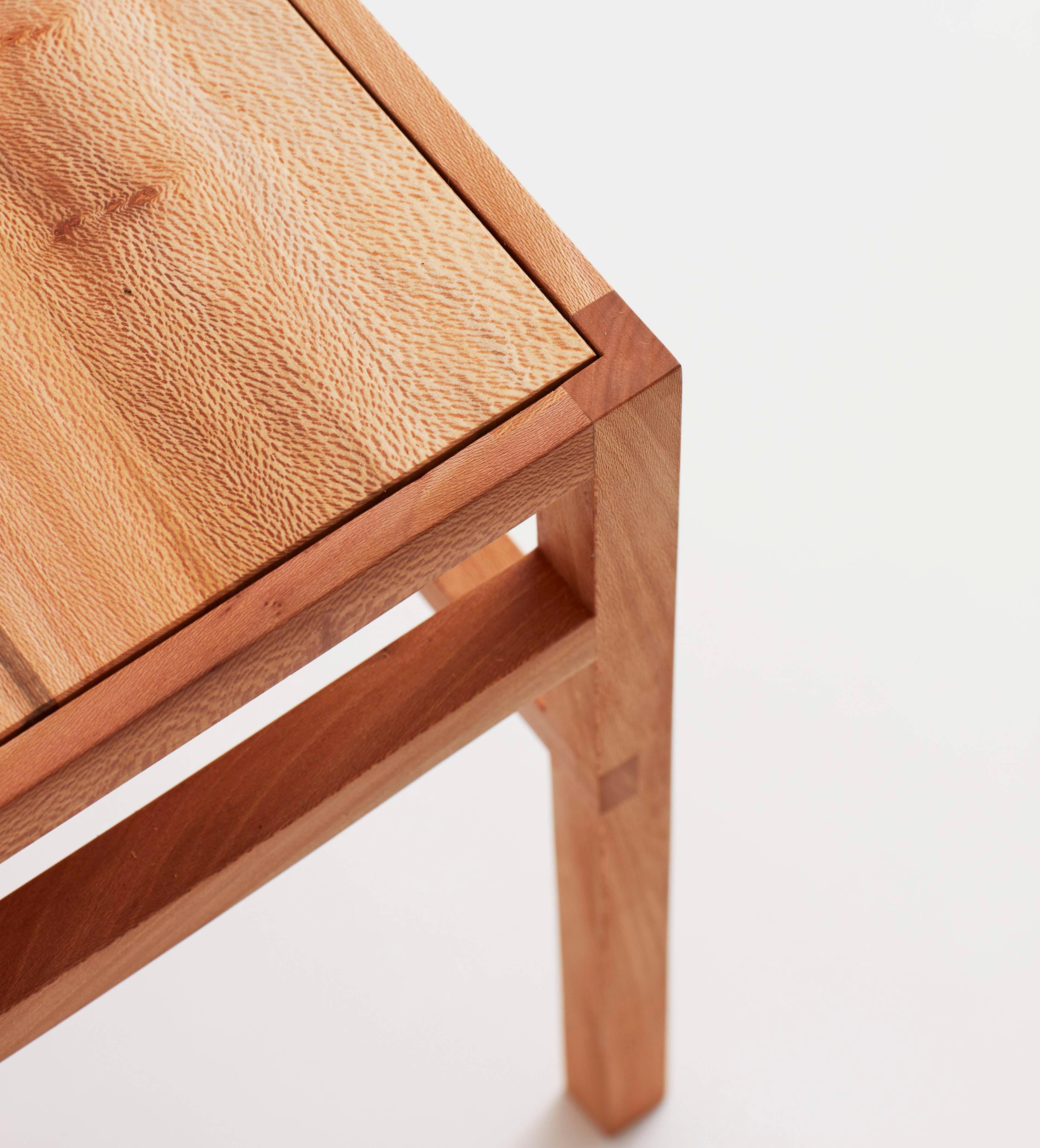Organic Modernity Dining Chair, Solid Wood, London Plane, Handmade by Loose Fit, UK en vente 1