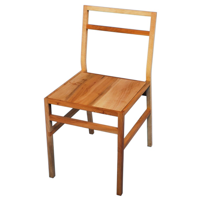 Handmade Solid Wood Chair, London Plane, Designed and Made by Loose Fit For Sale at 1stDibs