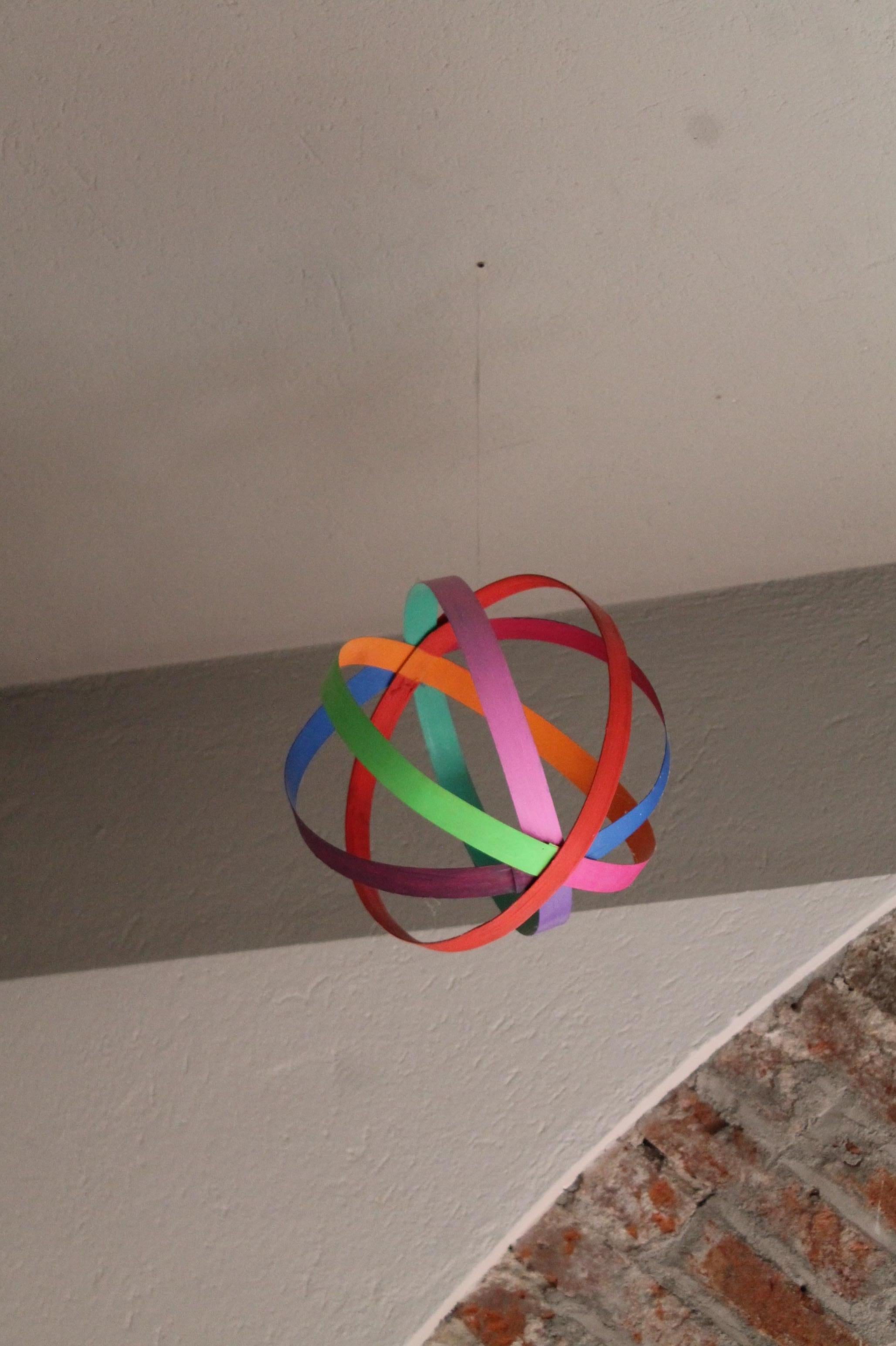 Italian Handmade Sphere of Colors by Le Meduse For Sale