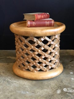 Handmade Spider Stool from Cameroon