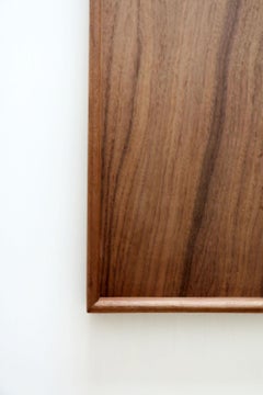 Handmade Square Walnut Wooden Serving Tray