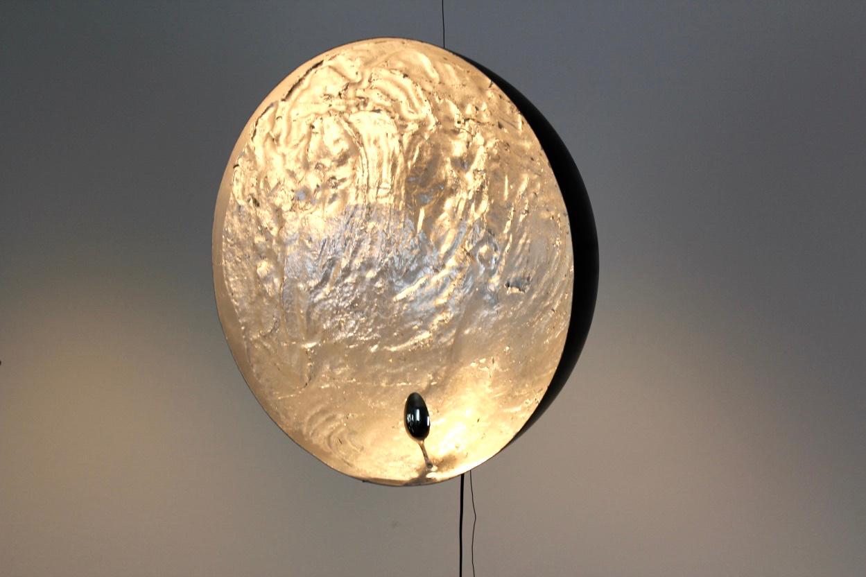 Italian Handmade Stchu-Moon 03 Hanging Lamp by Catellani & Smith