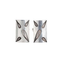 Handmade Sterling Silver Danish Cufflinks