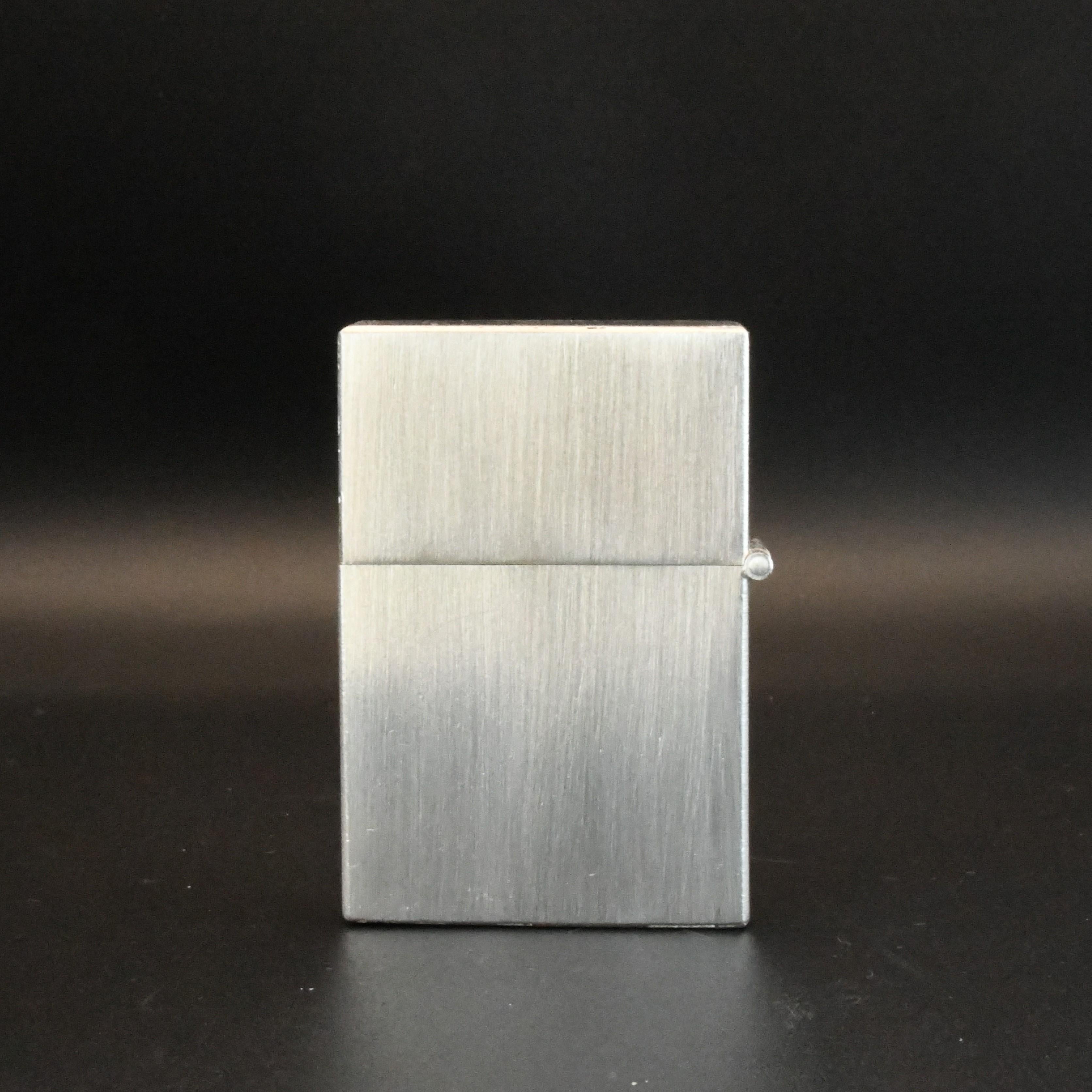 Encendedor de combustible estilo Zippo de plata de ley hecho a mano en Bueno estado para la venta en 徳島市, JP