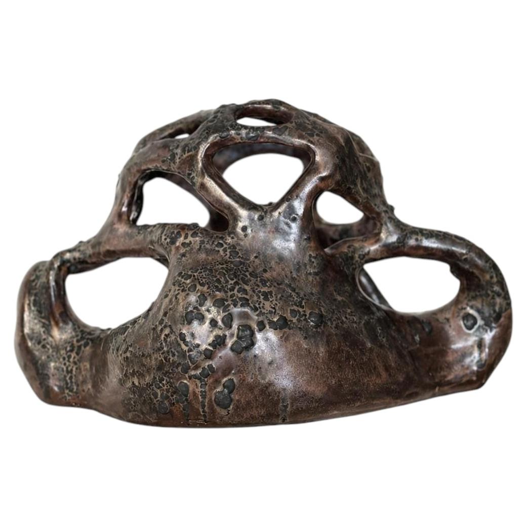 Handmade Stoneware Sculptural Vase by Maku Ceramic