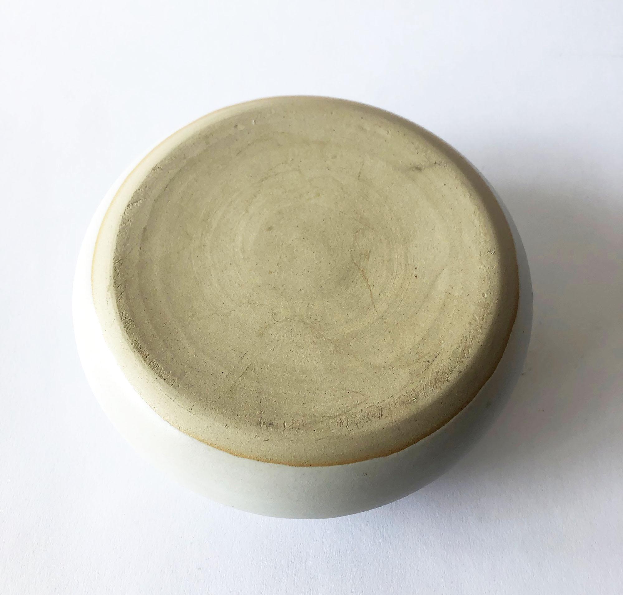 Unknown Handmade Stoneware Studio Pottery Hole Vase