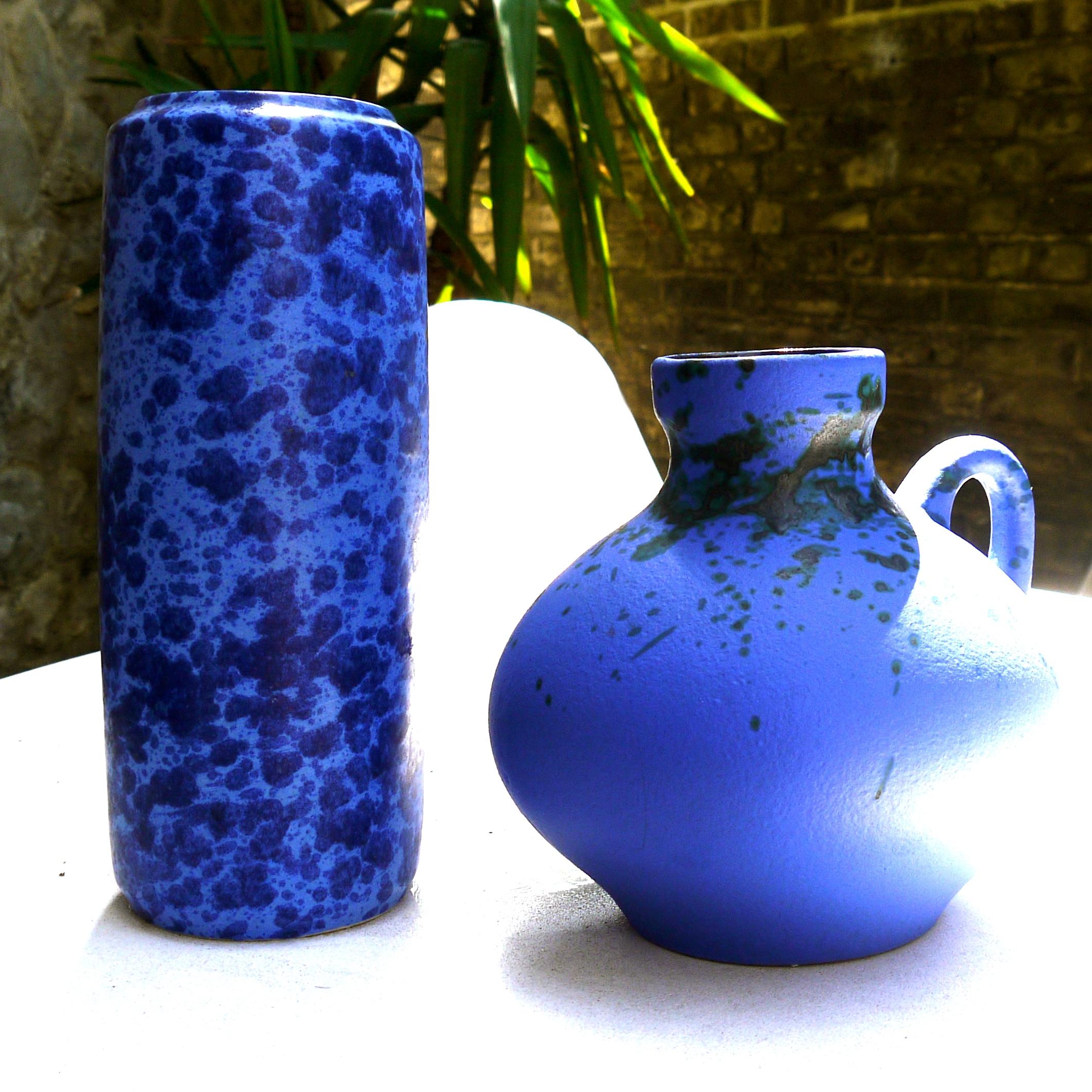 Handmade Studio Vase by Pottery Hartwig Heyne Also Known as Hoy Pottery, 1960s In Good Condition For Sale In Halstead, GB