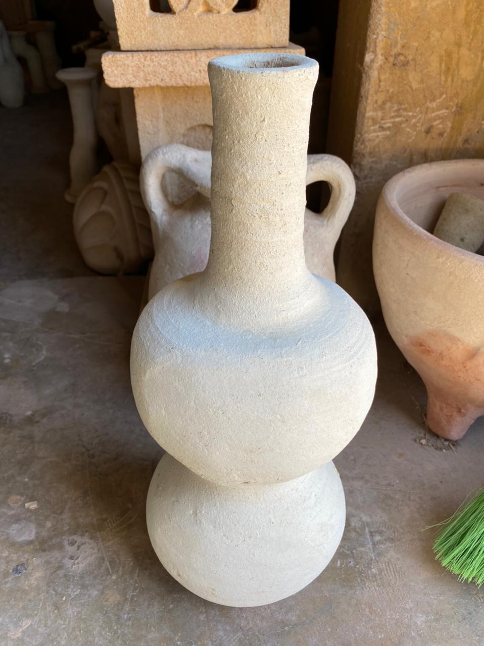 Modern Handmade Tamegroute Vase 2 by Contemporary Orientalism For Sale