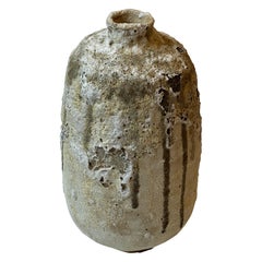 Vase en terre cuite émaillée Cratère fait à la main - grand