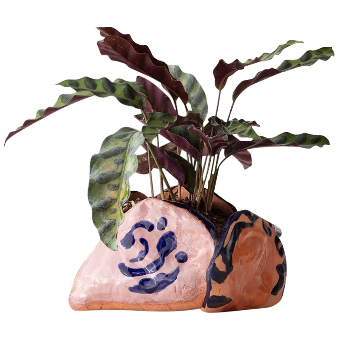 "Tulip Pot" Handmade Terra Cotta Planter