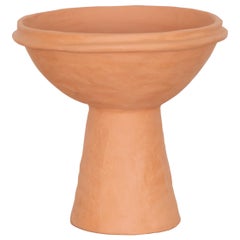 Handmade Terracotta Pedestal Bowl