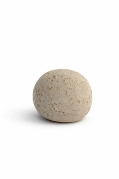 Handmade Textured Globe Large Ceramic Vase by Maku Ceramic