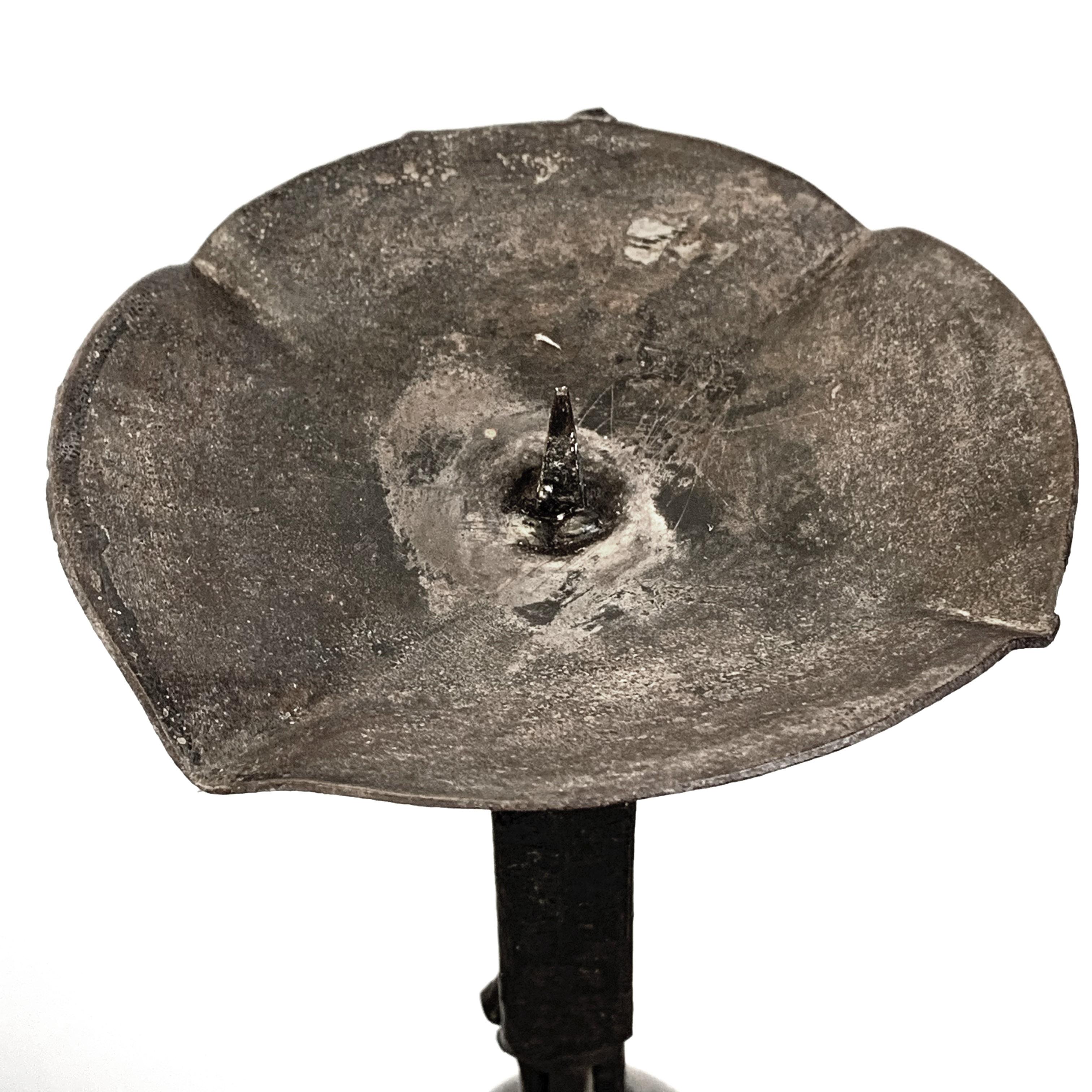 Handmade Torch/Wrought Iron Torches and Glass from the 19th Century, Italy 8