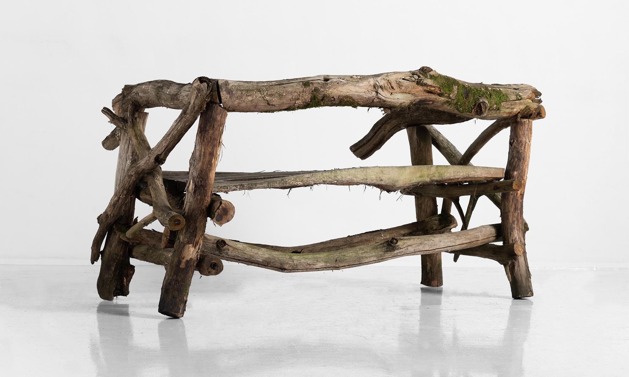 tree hugger bench