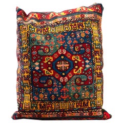 Retro Handmade Tribal Pillow Cover, Traditional Pillow Carpet Floor Cushion Cover