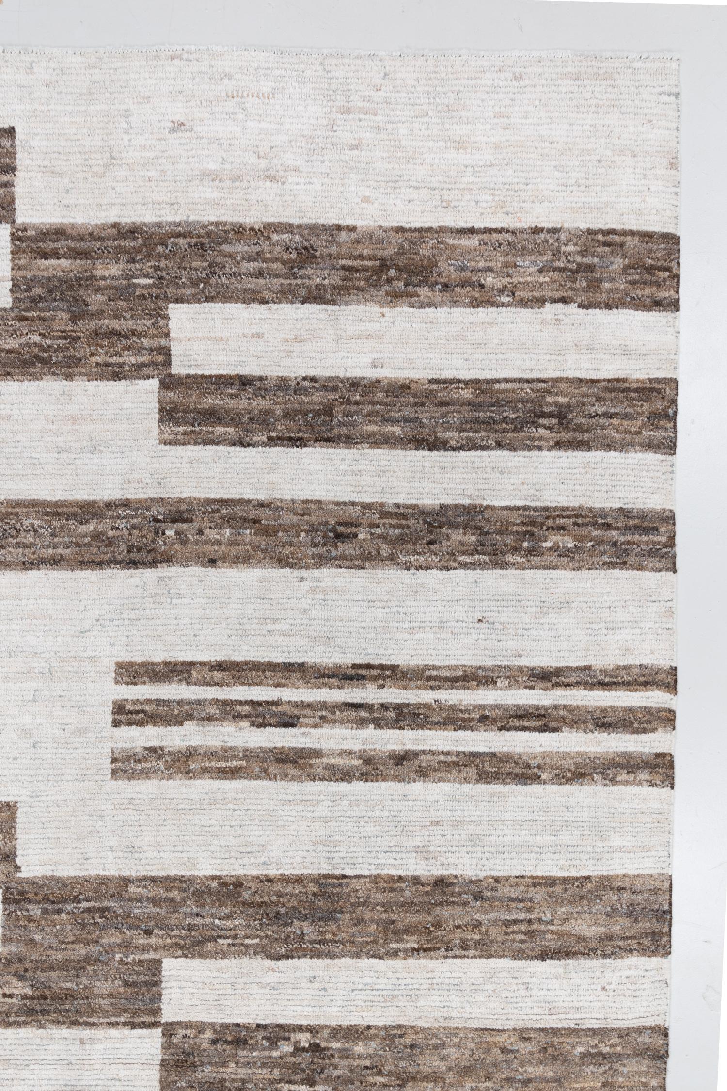 Hand-Woven Handmade Tulu Pile Rug For Sale