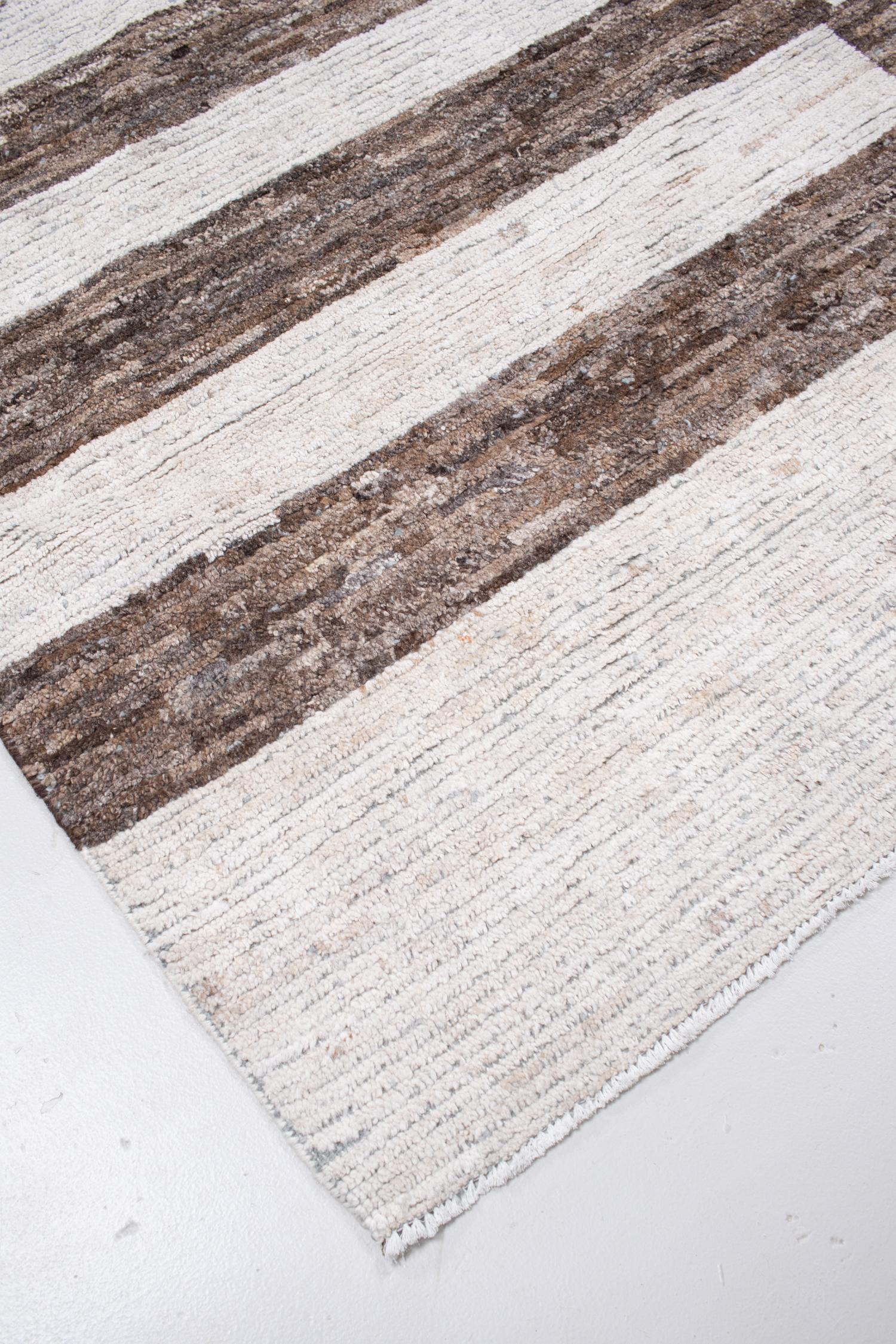 Contemporary Handmade Tulu Pile Rug For Sale