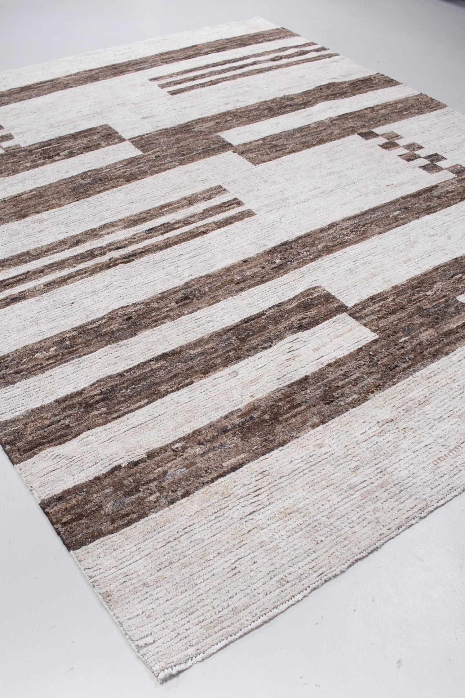Wool Handmade Tulu Pile Rug For Sale