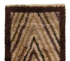 Handmade Tulu Runner Rug with Rising Arches. 100% Wool. Custom Options Available