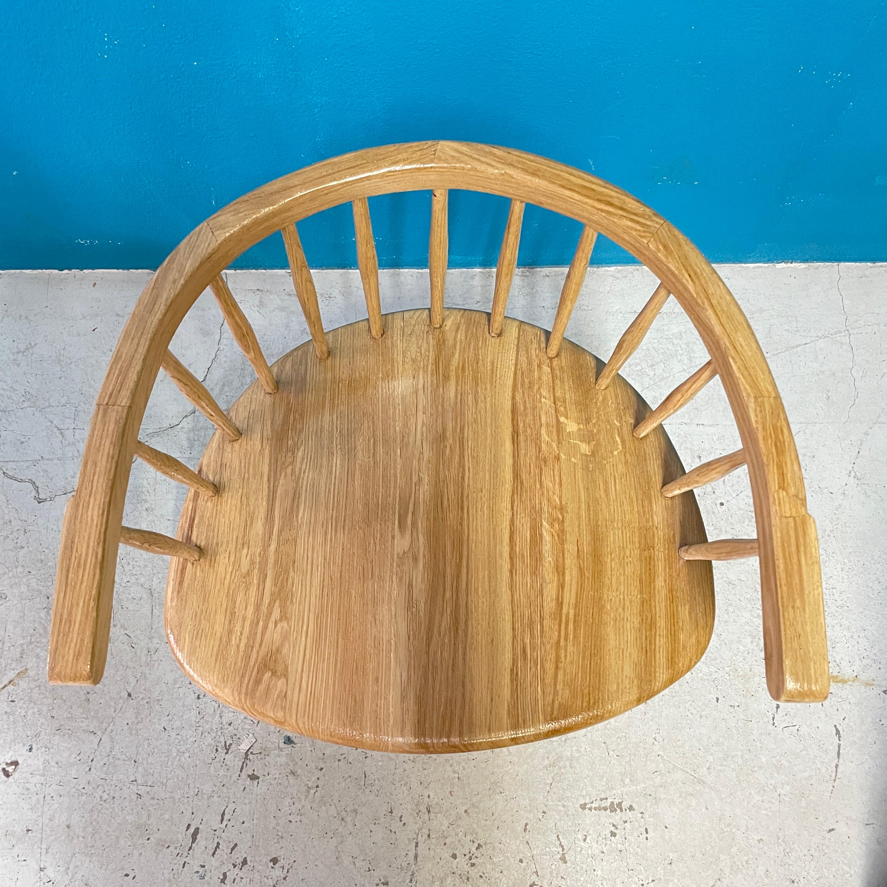Handmade Unique Oakwood Chair 4