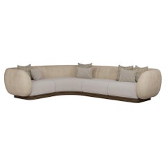 Handgefertigtes Vini Sektionssofa aus Bouclé mit modularem Design von Nolita Harbour