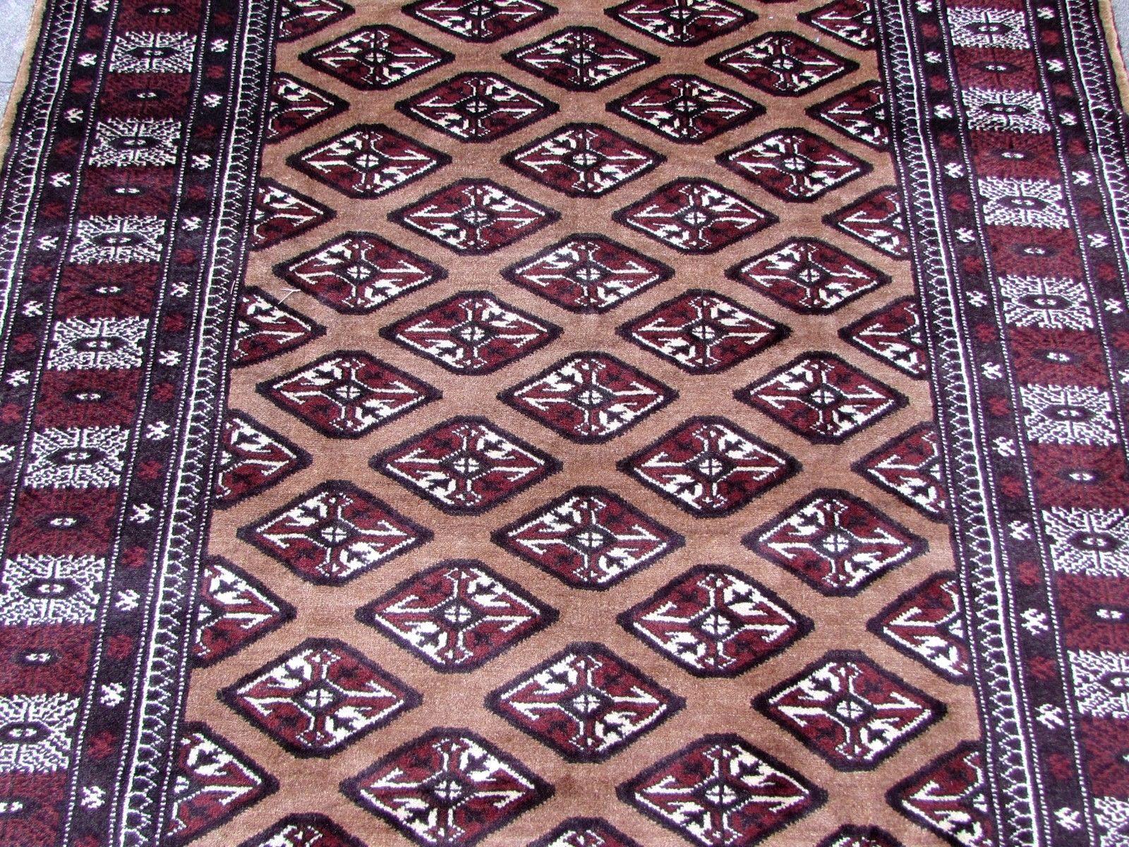 Handmade Vintage Afghan Baluch Rug, 1970s, 1Q0002 5