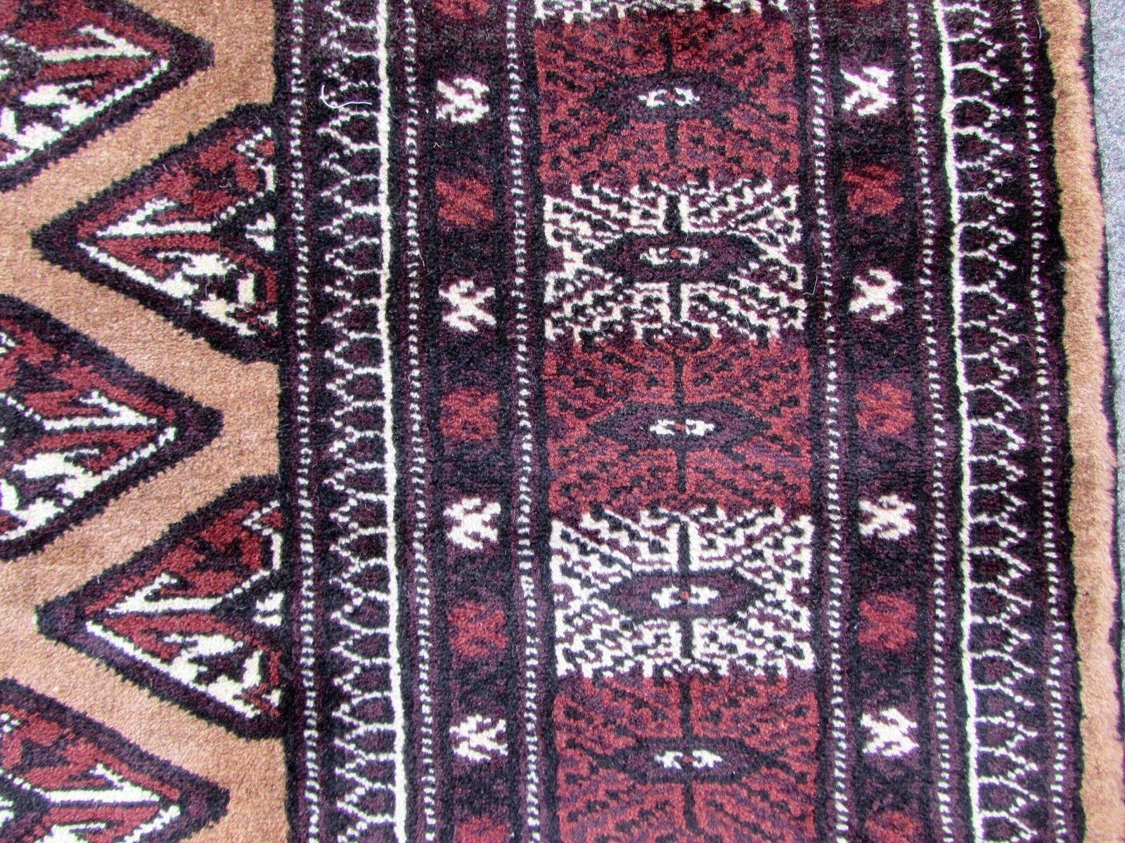 Handmade Vintage Afghan Baluch Rug, 1970s, 1Q0002 1