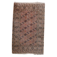 Handmade Vintage Afghan Baluch Rug 4.1' x 6.5' 1960s - 1С1172