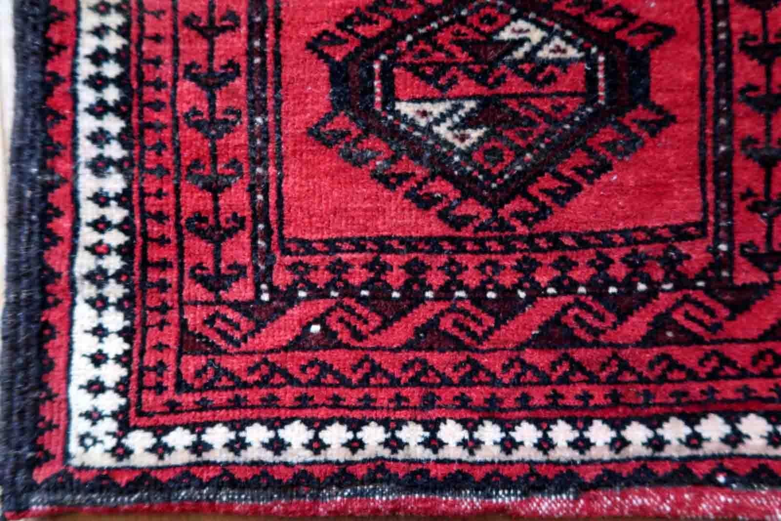 Handmade Vintage Afghan Baluch Salt Bag, 1970s, 1C950 For Sale 2