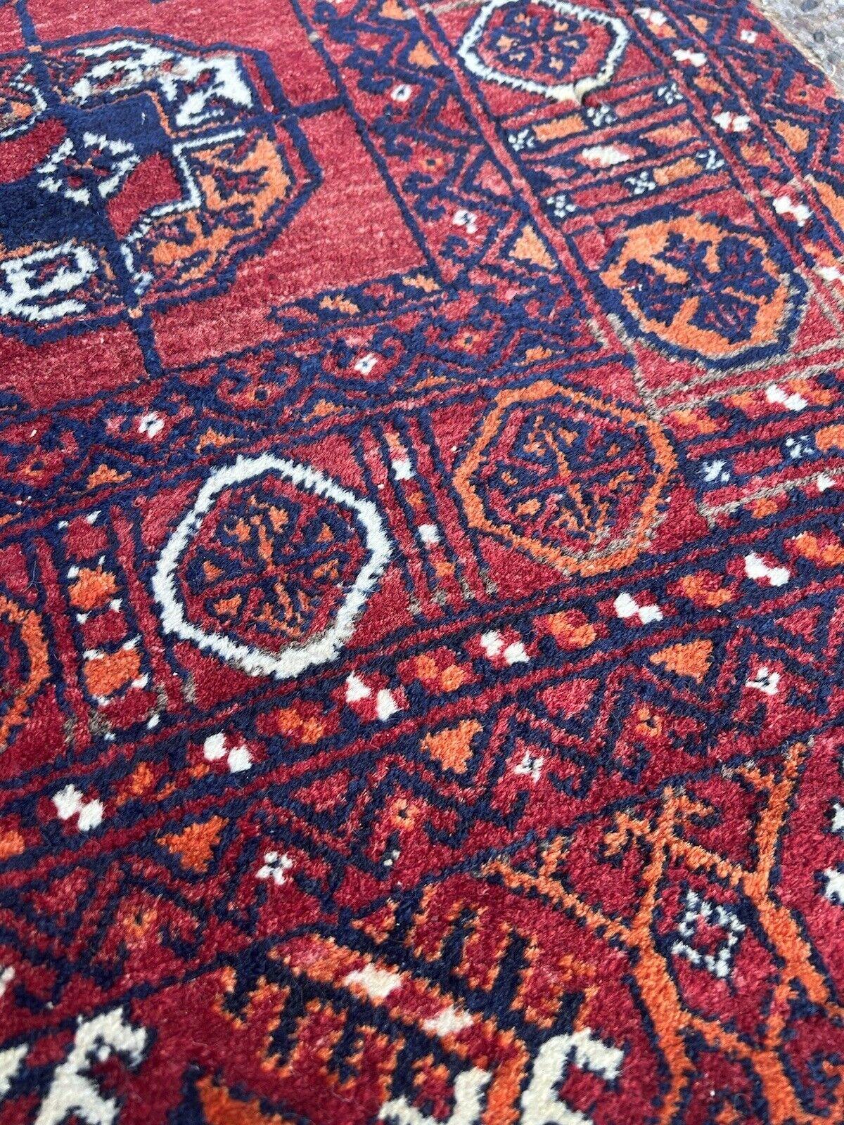 Handgefertigter afghanischer Ersari-Teppich 3,2' x 4,6', 1970er Jahre - 1S33 im Angebot 5