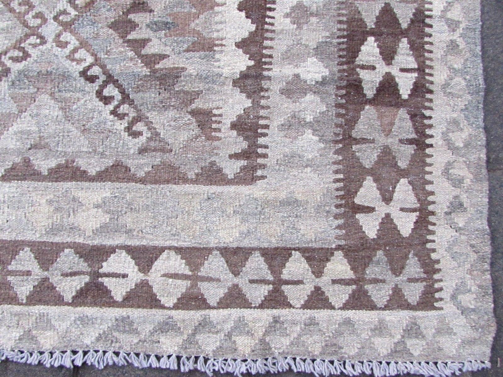 Wool Handmade Vintage Afghan Kilim, 1970s, 1Q0305