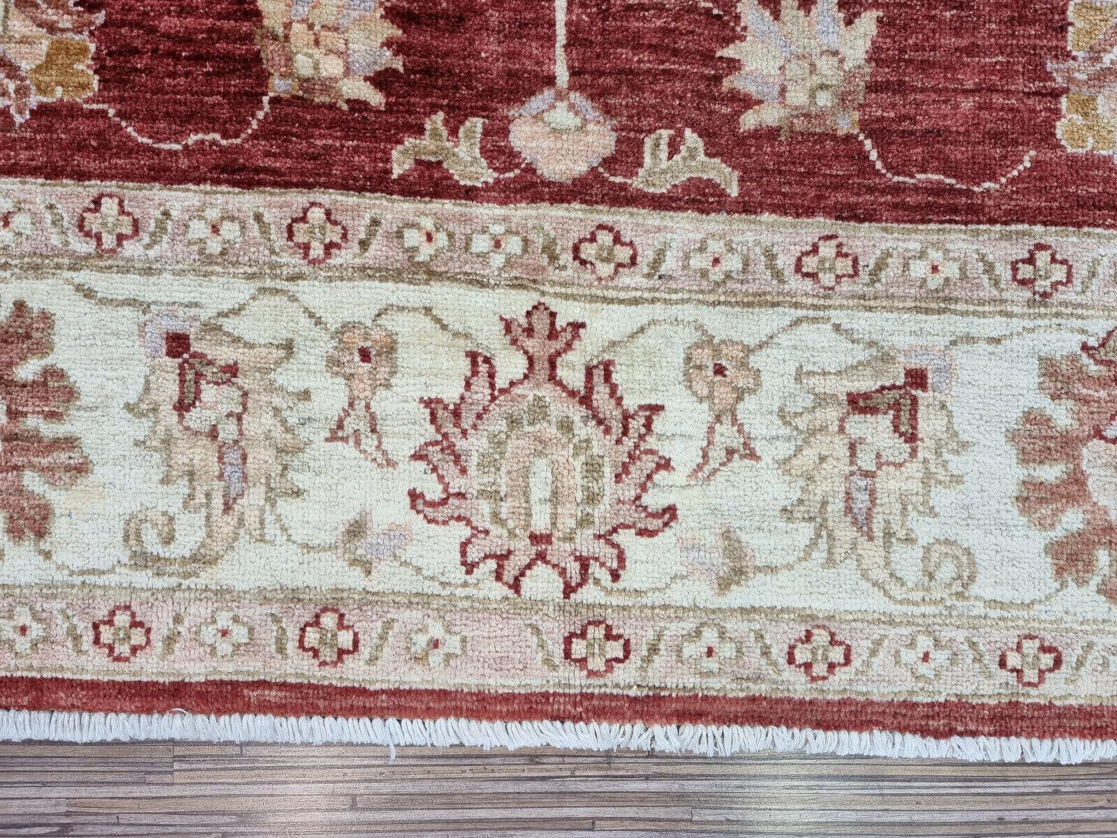 Tappeto ZIGLER afgano d'epoca fatto a mano 5,1' x 6,4', anni '80 - 1D72 in vendita 2